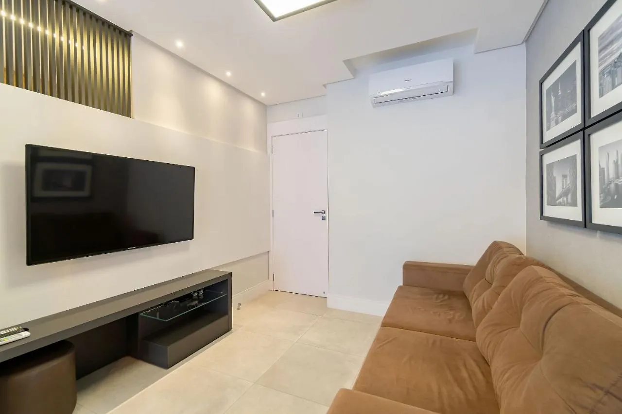 شقة Porto Madero - Amplo Apartamento Em Condo Com Piscina بومبينهاس