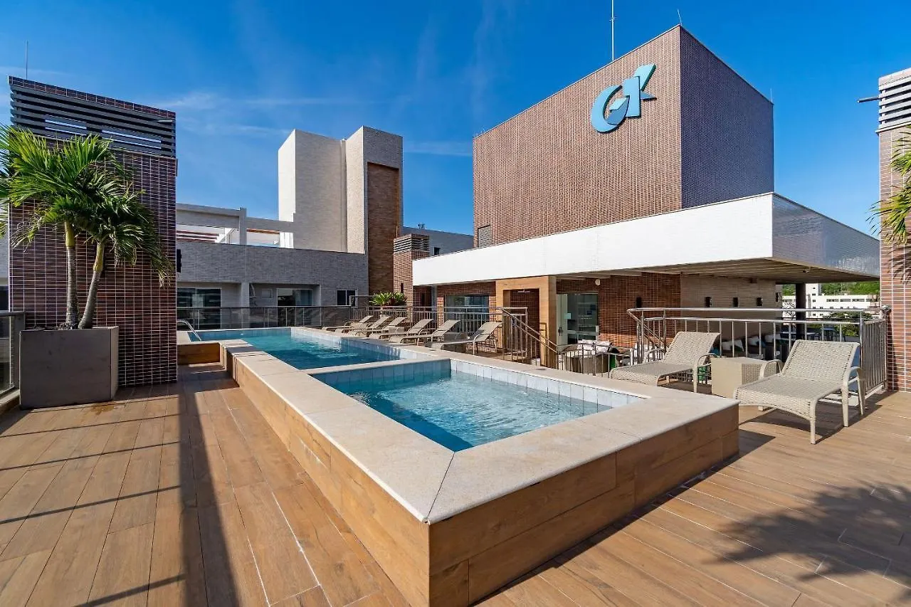 Porto Madero - Amplo Apartamento Em Condo Com Piscina بومبينهاس شقة